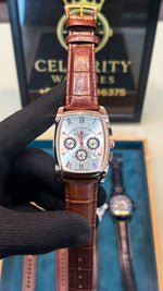 Patekk Philippee Gondolo Chronograph Brown Leather Belt