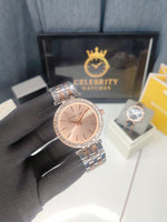 Michaell Korss Stainless Steel Analog Rose Gold Dial Women Watch-Mk3203 -a, Multi-Color Band
