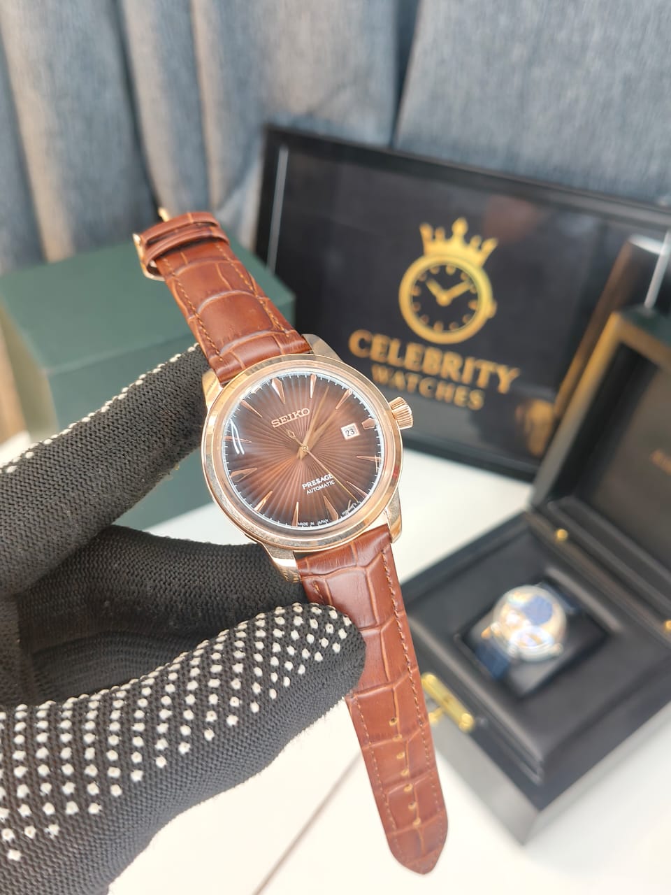 Seikoo SRPB46-a Presage" Cocktail Time