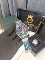 Ulysse Nardin Marine Diver Chronograph Blue yellow