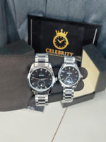Omegaa Couple watch With 2 gift box 2499 .