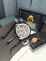 . Armanii Exchangee Men Black Watch AX2418-a Metal belt