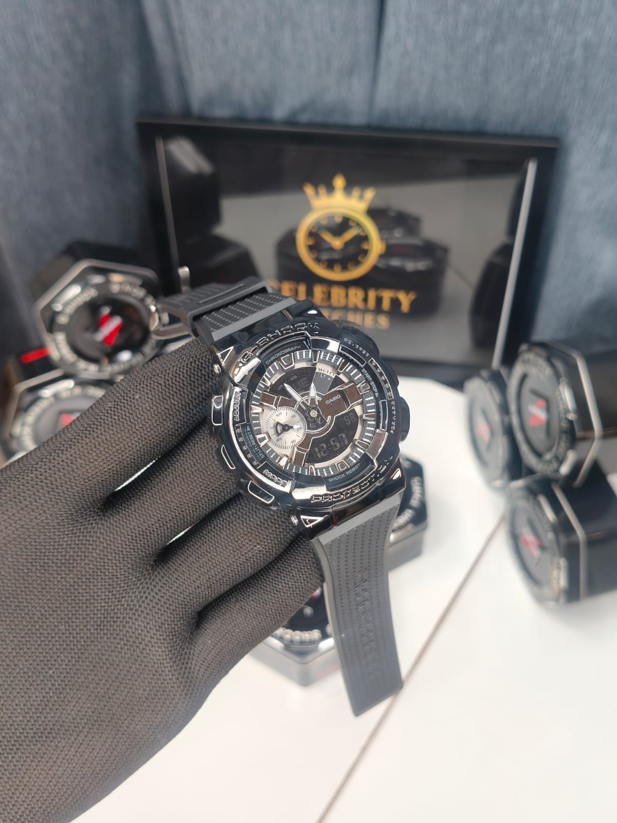 ANALOG-DIGITAL GM-110 SERIES GM-110-1A Full Black