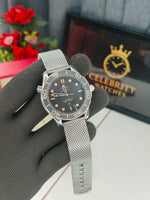 Omegaa Seamaster r Diver 300 M Silver Black 007 NTTD