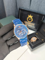 Emporioo Armanii Men's Watch - AR5919-a Premium Blue Metal body