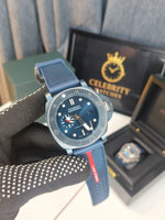 Paneraii Submersible GMT Lunaa Rossaa Titanioo PAM01507-a Blue Rubber strap Premium Casual wear