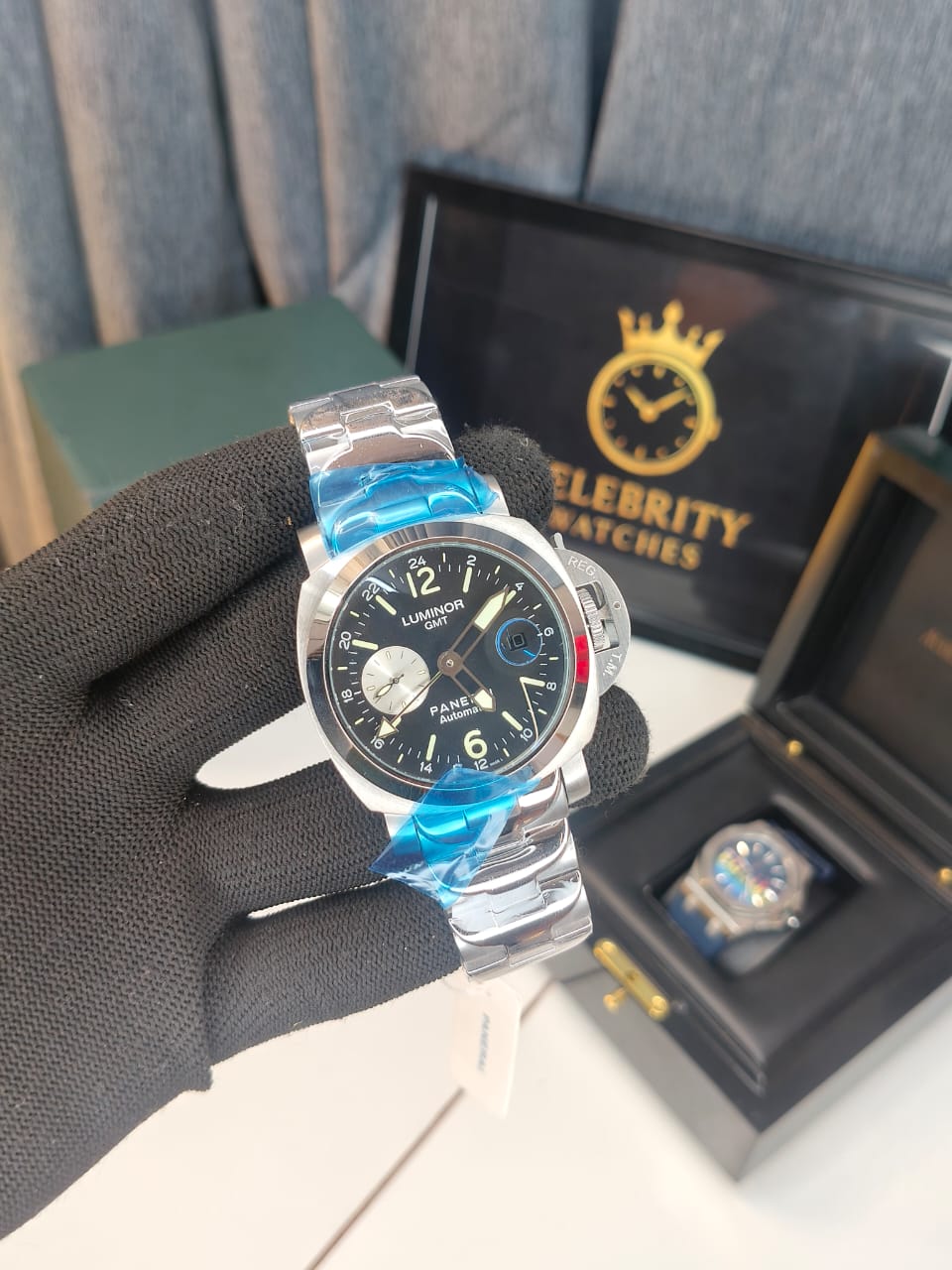 Paneraii Luminorr Due 42 mm (metal bracelet) PAM01124-a