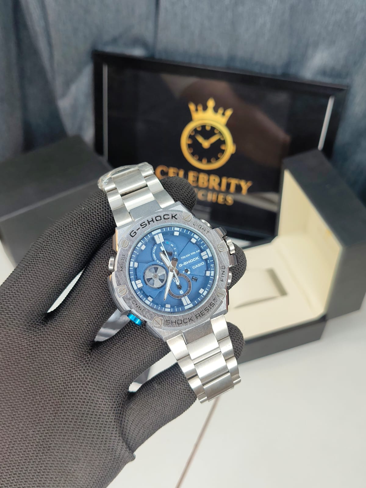G-STEEL GST-B100D-1A9-a Silver blue