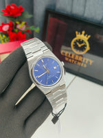 Tissott PRX Powermatic 80 T137.407.11.351.01 Prx Blue 40mm Automatic Excellent Watch 