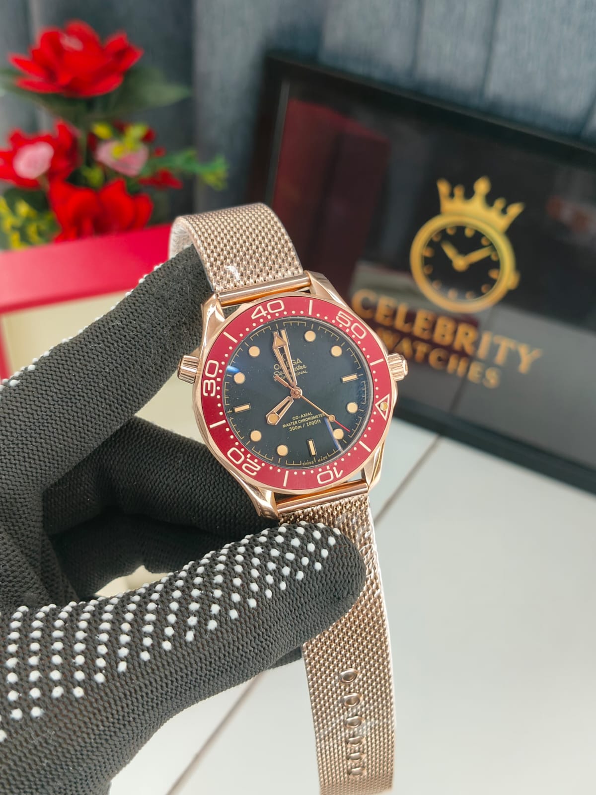 OMEGAA Seamasterr Diver 300M Bronze Golden Color 42mm 210.90.42.20.01.003.01 