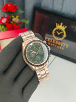 Omegaa Speedmasterr Professional Moonwatch Moonshine Green Yellow Golden 42mm Special Rare 